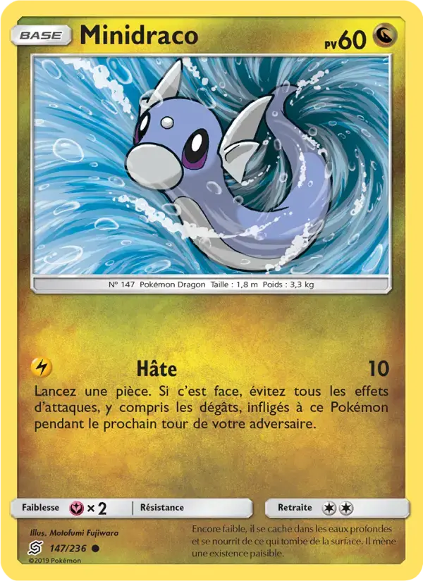Carte Pokémon Minidraco #147 — Harmonie des Esprits