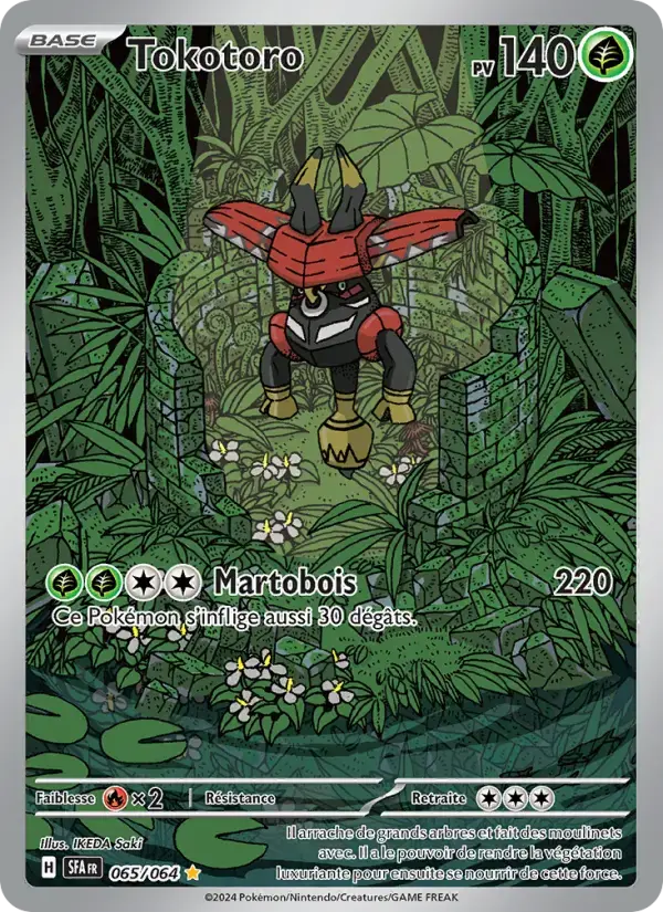 Carte Pokémon Tokotoro #065 — Fable Nébuleuse