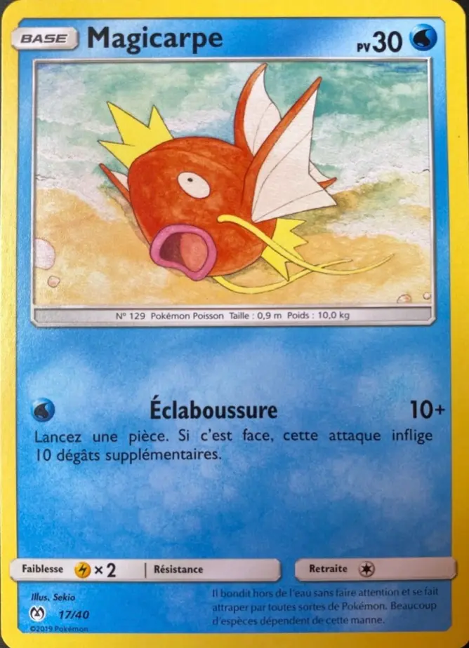 Carte Pokémon Magicarpe #17 — 2019 Promo McDonald's