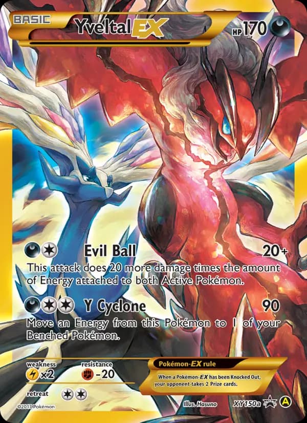 Yveltal-EX #XY150a — XY Promos