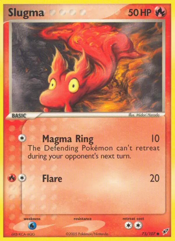 Slugma #75 — Deoxys