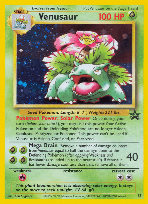 Carte Pokémon Méga-Florizarre-ex #013 — Promos Méga-Évolution