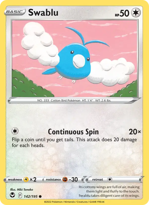 Swablu #142 — Silver Tempest
