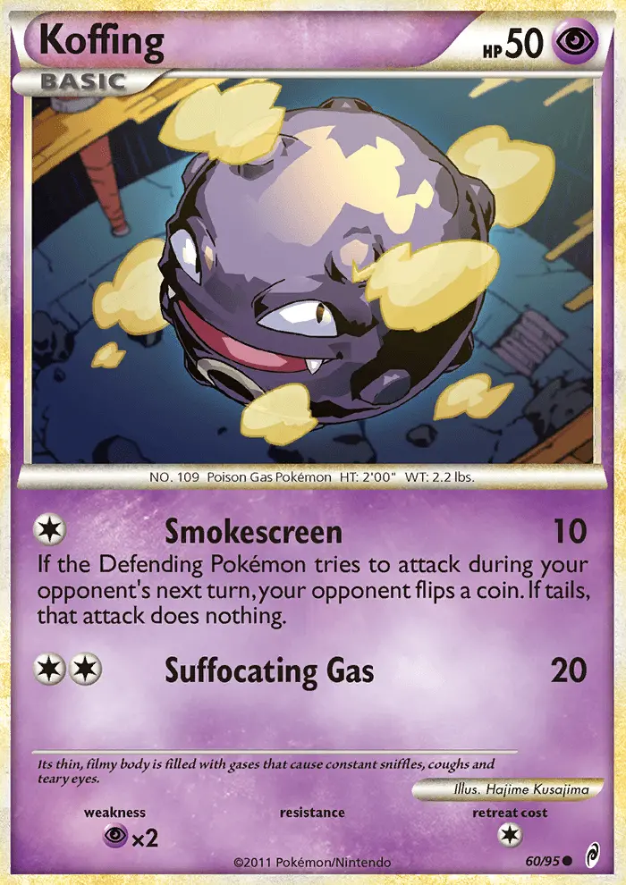 Carte Pokémon Smogo #60 — L'Appel des Légendes