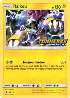 Carte Pokémon Raikou #SM150 — Promos Soleil et Lune