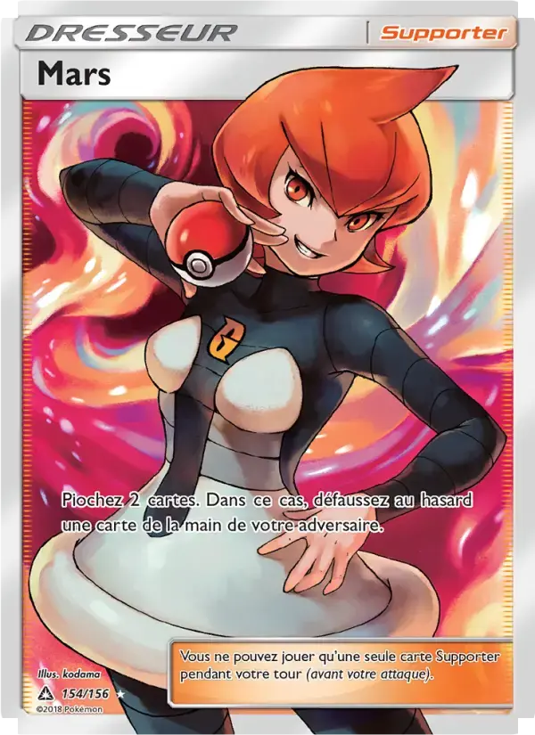 Carte Pokémon Mars #154 — Ultra-Prisme