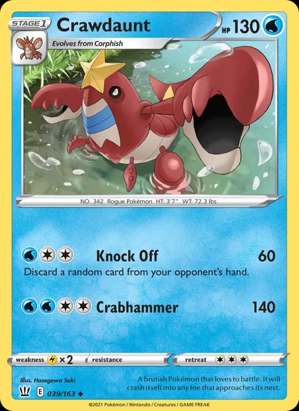 Crawdaunt #39 — Battle Styles