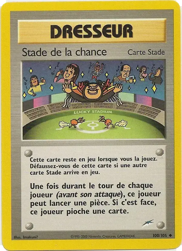 Carte Pokémon Stade de la chance #100 — Neo Destiny