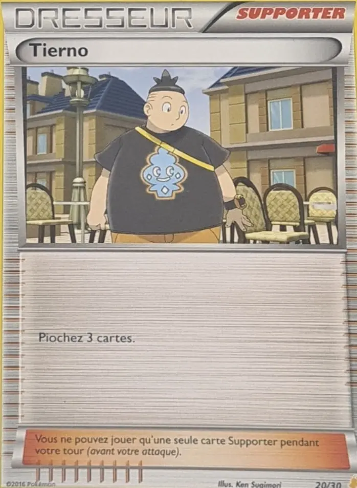 Tierno #20 — XY Trainer Kit (Suicune)