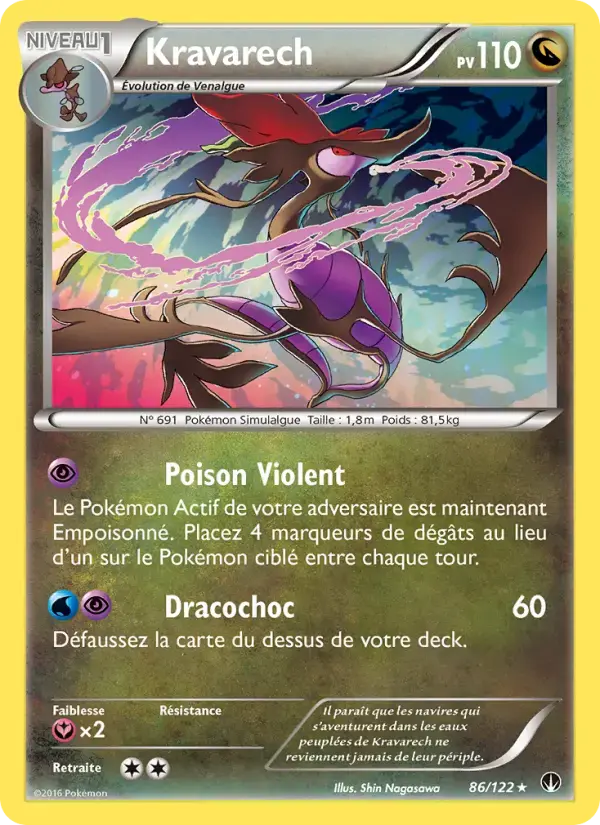 Carte Pokémon Kravarech #86 — Rupture Turbo