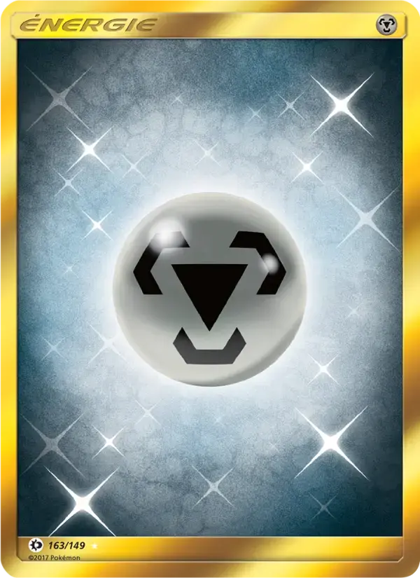 Carte Pokémon Énergie Métal #163 — Soleil et Lune