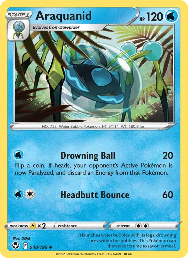 Araquanid #048 — Silver Tempest