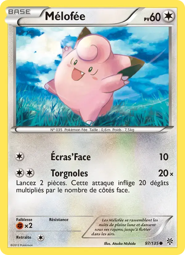 Carte Pokémon Mélofée #97 — Tempête Plasma