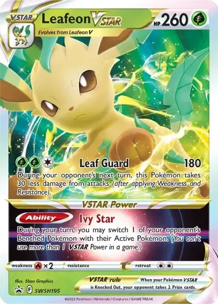 Carte Pokémon Phyllali-VSTAR #SWSH195 — Jumbo