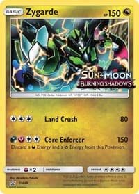 Carte Pokémon Zygarde #SM48 — Promos Soleil et Lune