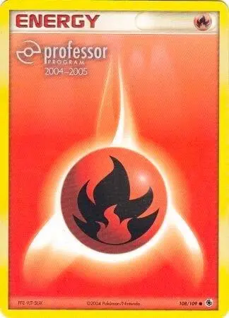 Fire Energy (2004 #108 — Professor Program Promos