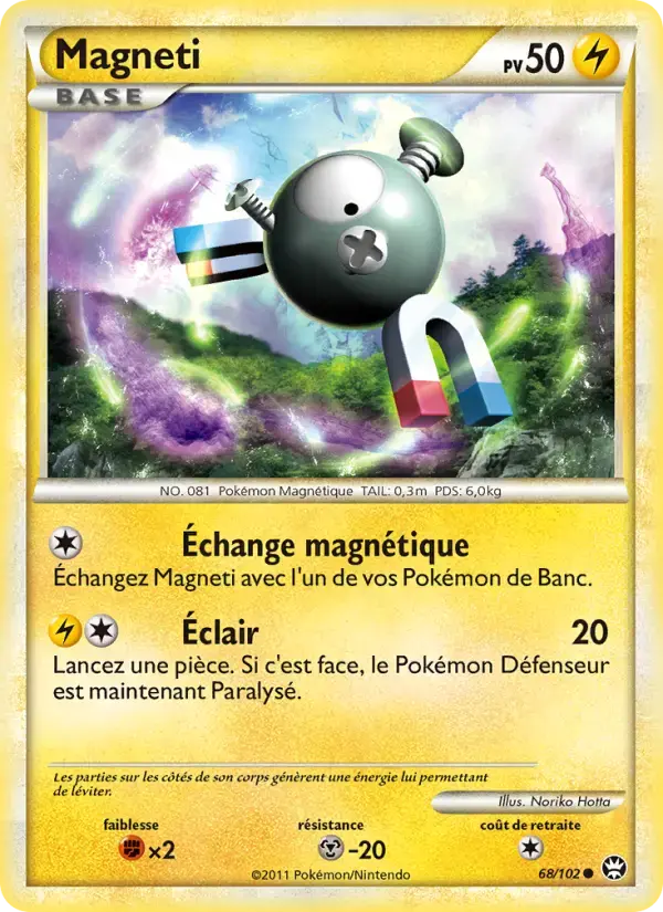 Carte Pokémon Magneti #68 — Triomphe