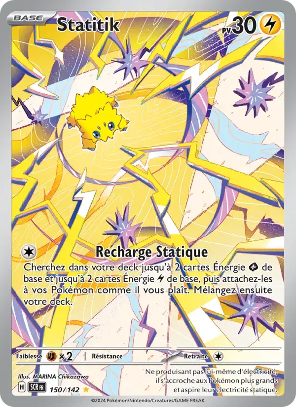 Carte Pokémon Statitik #150 — Couronne Stellaire