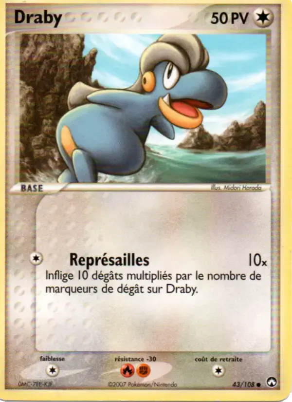 Carte Pokémon Draby #43 — Gardiens du Pouvoir