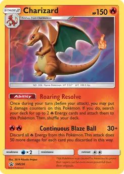 Charizard #SM226 — Sun & Moon Promos