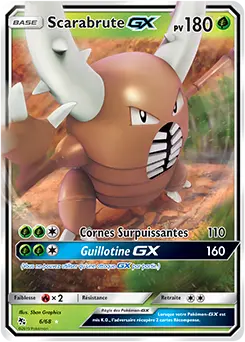 Carte Pokémon Scarabrute-GX #6 — Destinées Occultes