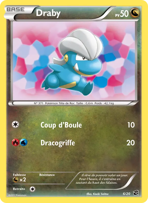 Carte Pokémon Draby #6 — Coffre des Dragons