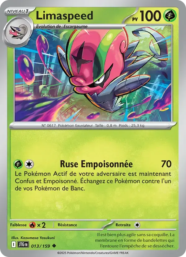 Carte Pokémon Limaspeed #013 — Aventures Ensemble