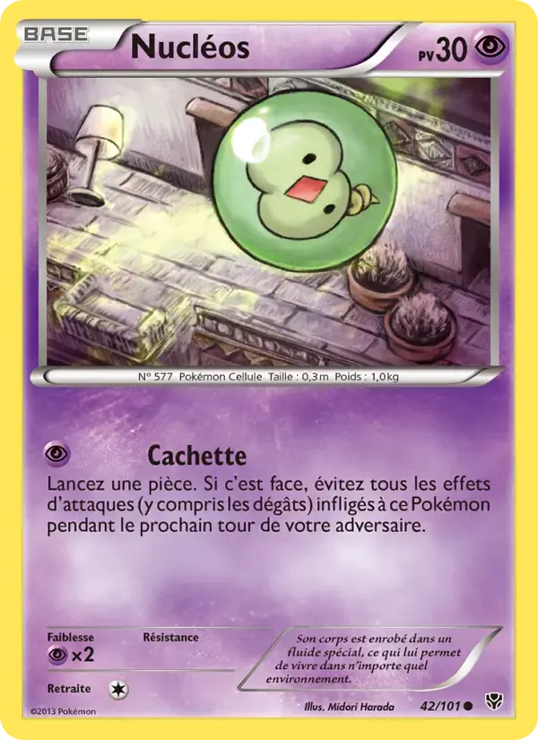 Carte Pokémon Nucléos #42 — Explosion Plasma