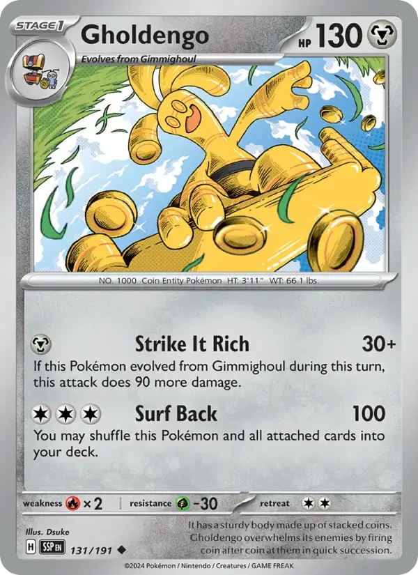 Gholdengo #131 — Surging Sparks