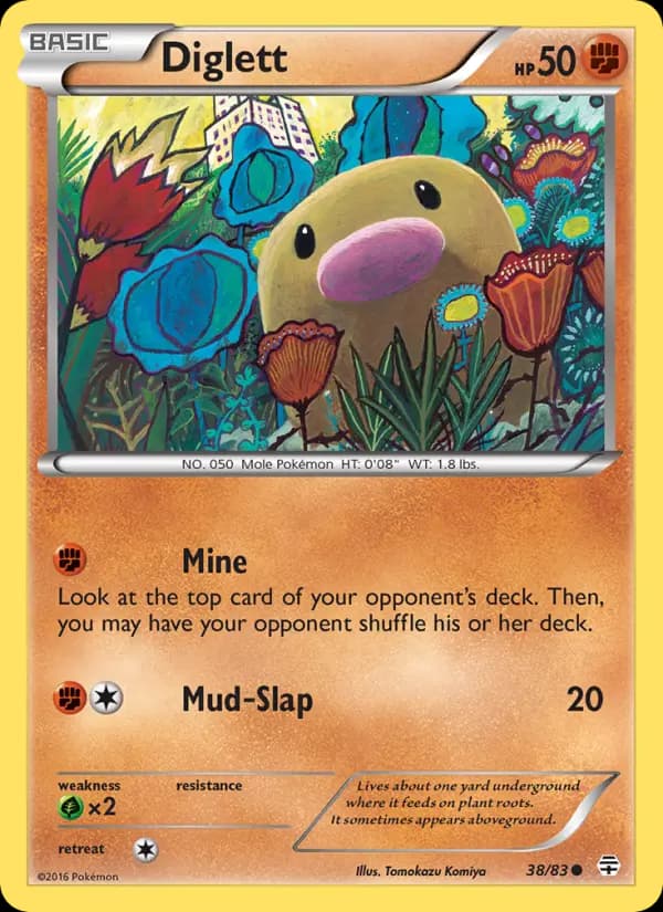 Diglett #38 — Generations