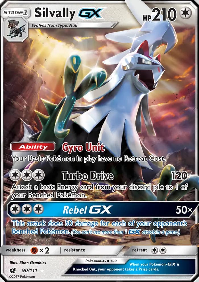 Silvally GX #90 — Crimson Invasion