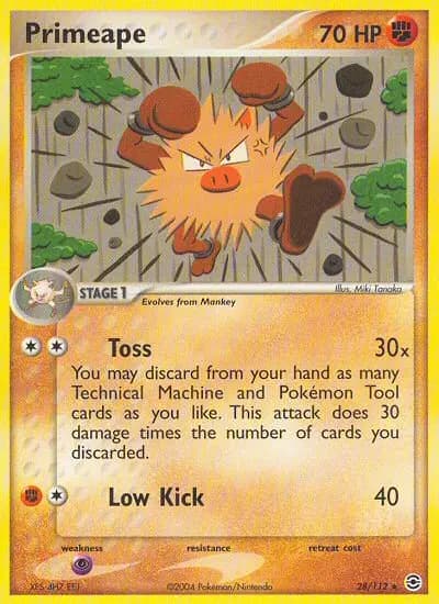 Primeape #28 — FireRed & LeafGreen