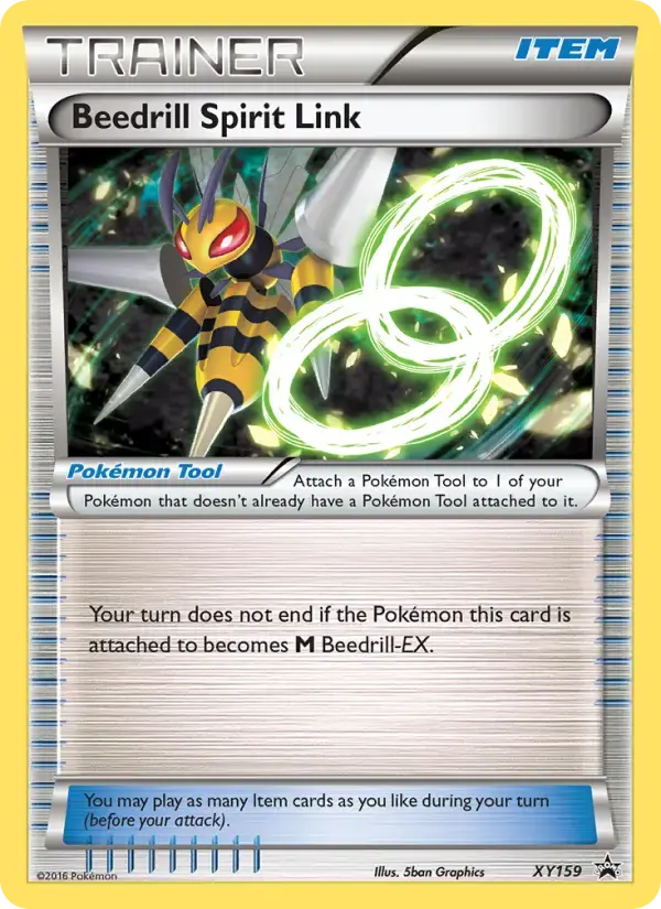 Carte Pokémon Beedrill Spirit Link #XY159 — Promos X&Y
