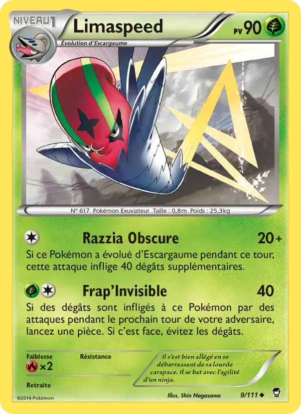 Carte Pokémon Limaspeed #9 — Poings Furieux