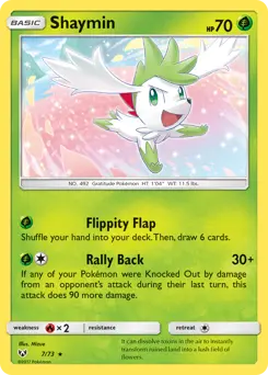 Shaymin #7 — Shining Legends