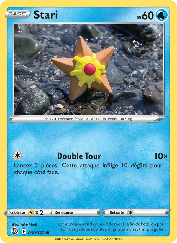 Carte Pokémon Stari #030 — Stars Étincelantes