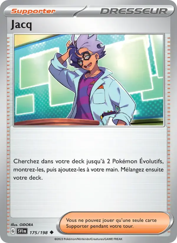 Carte Pokémon Jacq #175 — Écarlate et Violet
