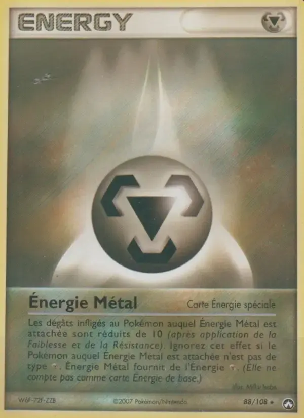 Carte Pokémon Énergie Métal #88 — Gardiens du Pouvoir