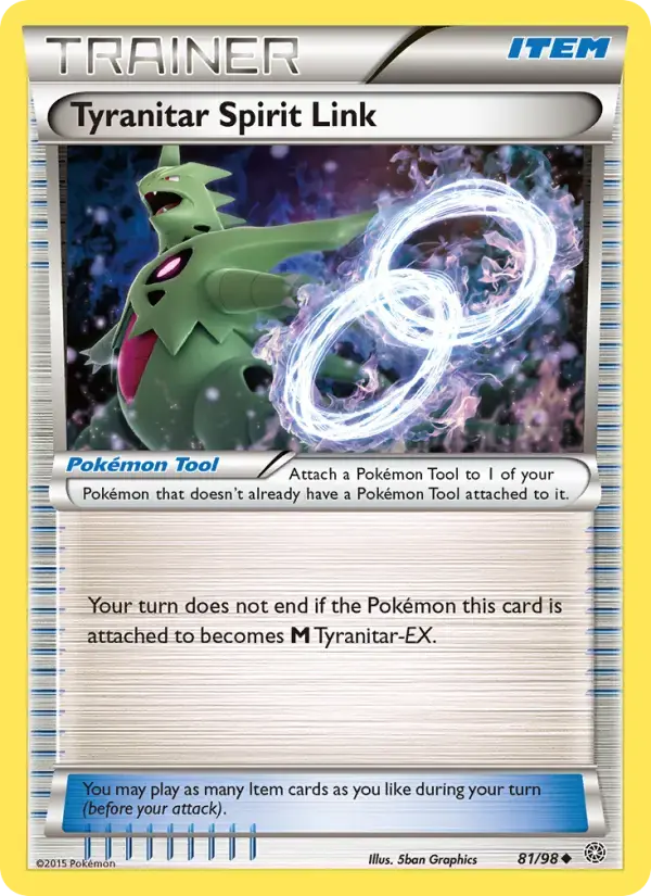 Tyranitar Spirit Link #81 — Ancient Origins