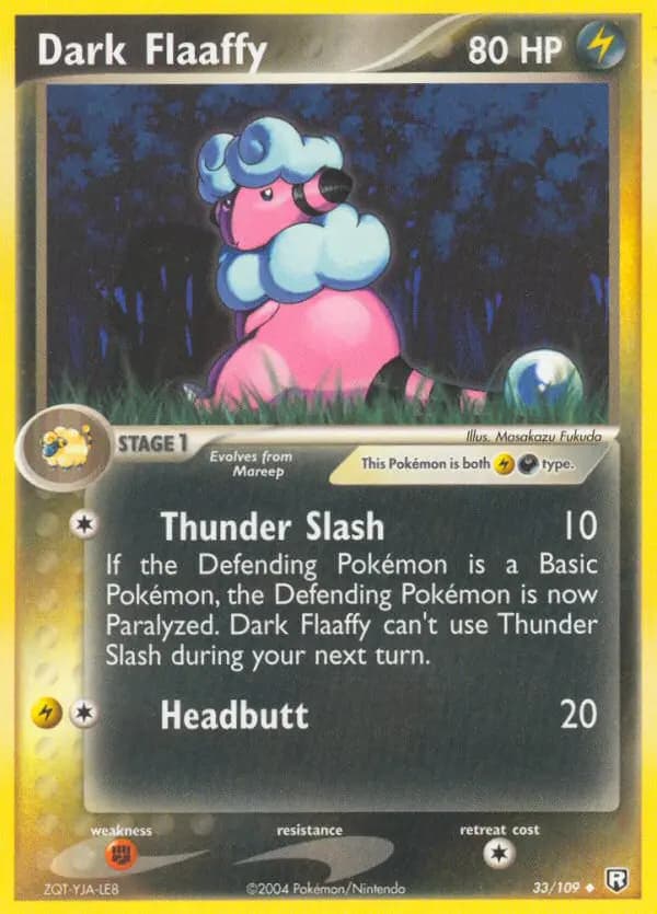 Dark Flaaffy #33 — EX Team Rocket Returns