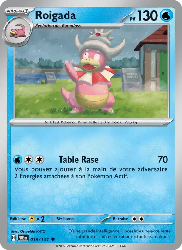 Carte Pokémon Roigada #019 — Évolutions Prismatiques