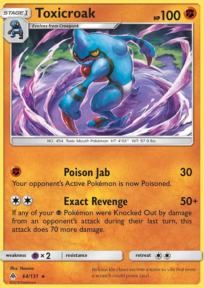 Toxicroak #64 — Forbidden Light