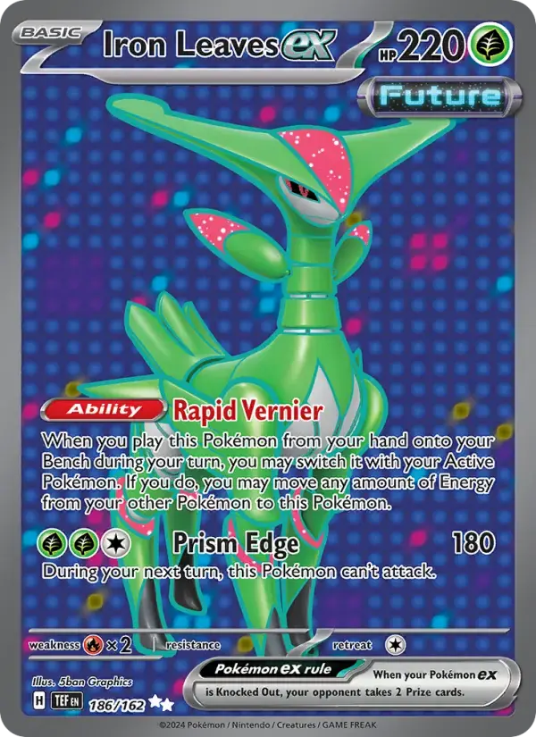 Iron Leaves ex #186 — Temporal Forces