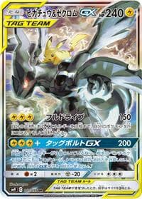 Carte Pokémon Pikachu & Zekrom #101 — タッグボルト
