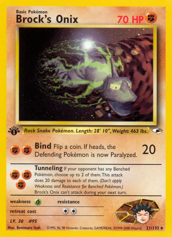 Brock's Onix #21 — Gym Heroes