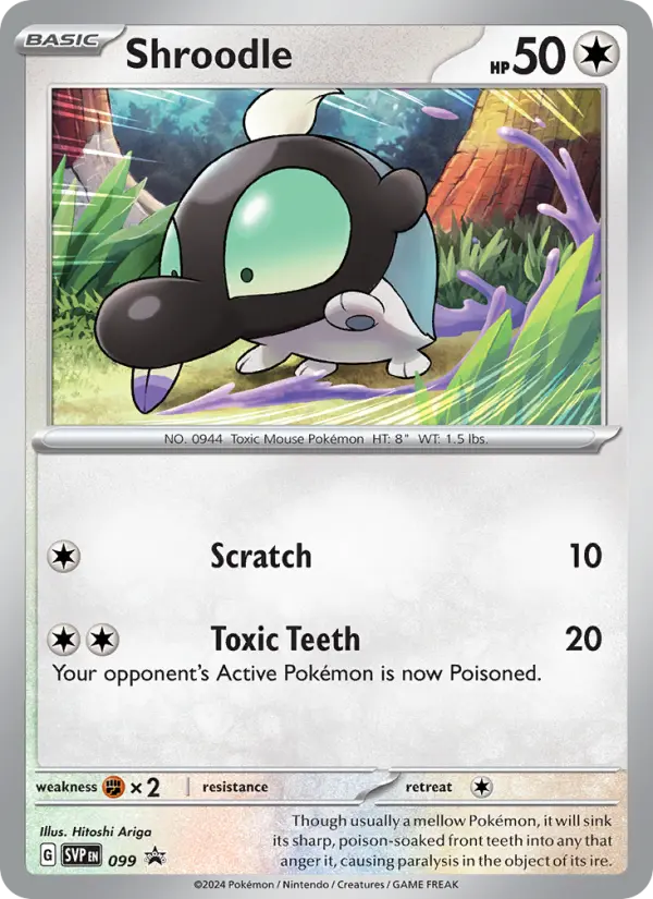 Carte Pokémon Gribouraigne #099 — Promos Écarlate et Violet