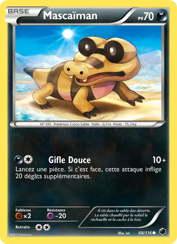Carte Pokémon Mascaïman #68 — Glaciation Plasma
