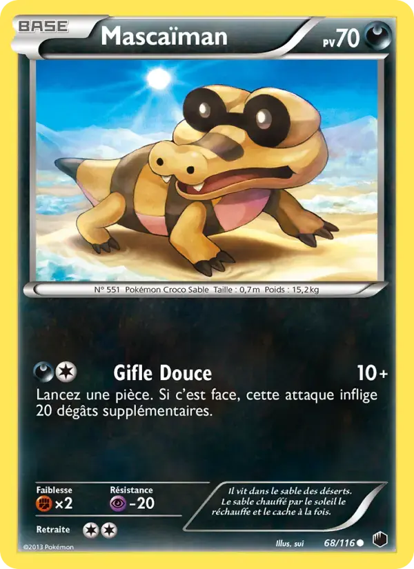 Carte Pokémon Mascaïman #68 — Glaciation Plasma
