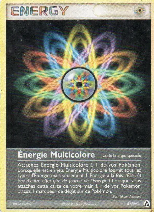 Carte Pokémon Énergie Multicolore #81 — Créateurs de Légendes