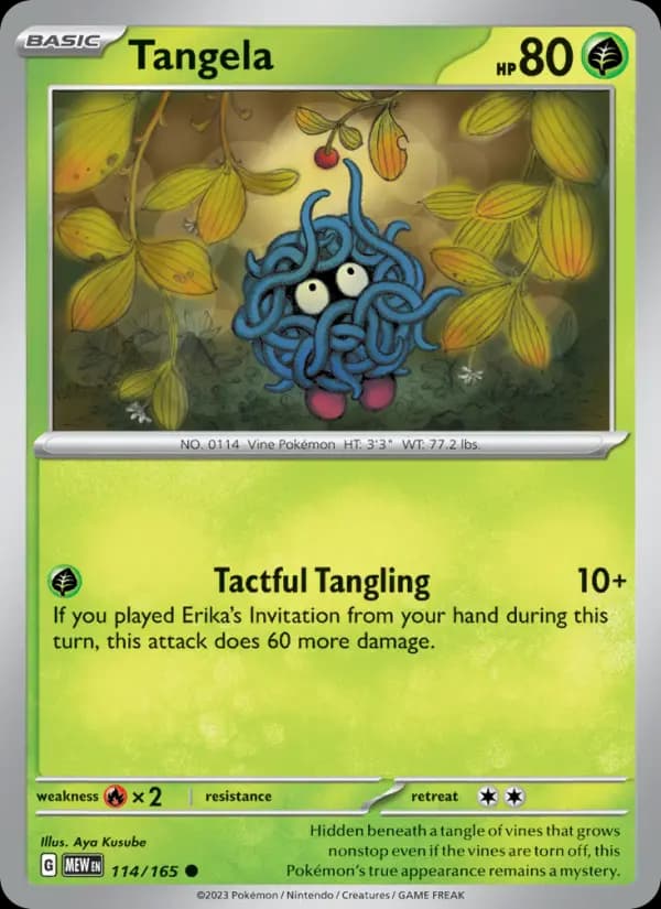 Tangela #114 — 151